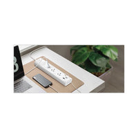 Kasa Smart Wifi 3-outlet Power Strip, 3 Outlets, 2 Usb Ports, White