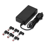 Semi-slim Laptop Charger For Various Devices, 90w, Black