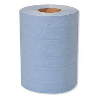 Industrial Paper Wiper, 4-ply, 10 X 15.75, Blue, 190 Wipes-roll, 4 Roll-carton