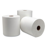Advanced Hardwound Roll Towel, 7.88" X 1000 Ft, White, 6 Rolls-carton