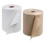 Hardwound Roll Towels, 7.88" X 800 Ft, Natural White, 6 Rolls-carton