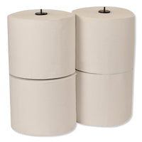 Basic Paper Wiper Roll Towel, 7.68" X 1150 Ft, White, 4 Rolls-carton