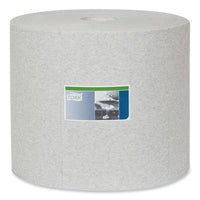 Industrial Cleaning Cloths, 1-ply, 12.6 X 13.3, Gray, 1,050 Wipes-roll