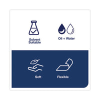 Industrial Cleaning Cloths, 1-ply, 16.34 X 14, Gray, 120 Wipes-pack, 4 Packs-carton