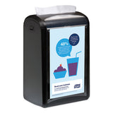 Xpressnap Counter Napkin Dispenser, 7.5w X 12.1d X 5.7h, Black