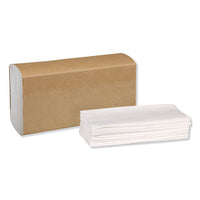 Universal Multifold Hand Towel, 9.13 X 9.5, White, 250-pack,16 Packs-carton