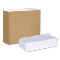 Universal Dinner Napkins, 1-ply, 15" X 17", 1-8 Fold, White, 3000-carton