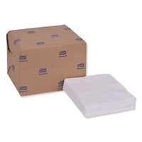 Advanced Dinner Napkins, 2-ply, 15" X 16.25", White, 375-pack, 8 Packs-carton