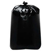 Low-density Can Liners, 60 Gal, 22" X 58", Black, 100-carton