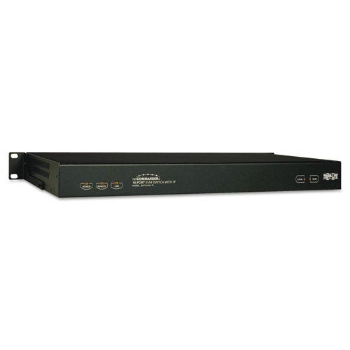 Netcommander Cat5 Kvm Switch, 1u Rack-mount, 16 Ports, Taa Compliant