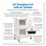 Uv Medical Charging Station, For 32 Devices, 34.8 X 21.6 X 42.3, White