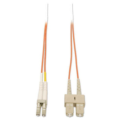 Duplex Multimode 62.5-125 Fiber Patch Cable (lc-sc), 6 Ft., Orange