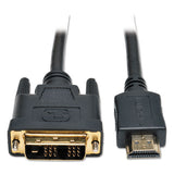 Hdmi To Dvi-d Cable, Digital Monitor Adapter Cable (m-m), 1080p, 10 Ft., Black