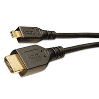 High Speed Hdmi Cable With Ethernet, Digital Video With Audio (m-m), 3 Ft, Black