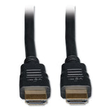 High Speed Hdmi Cable With Ethernet, Ultra Hd 4k X 2k, (m-m), 10 Ft., Black