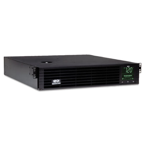 Smartpro Line-interactive Sine Wave Ups 2u Rack-tower, 6 Outlets, 1000 Va, 480 J