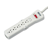 Protect It! Surge Protector, 7 Outlets, 15 Ft Cord, 2520 Joules, Light Gray