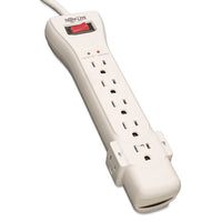 Protect It! Surge Protector, 7 Outlets, 15 Ft Cord, 2520 Joules, Light Gray