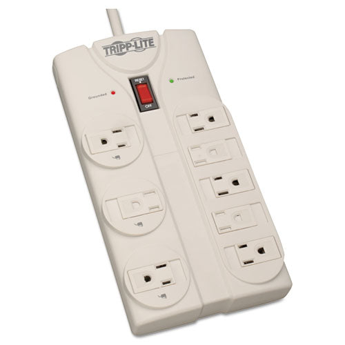 Protect It! Computer Surge Protector, 8 Outlets, 8 Ft Cord, 3150 Joules, Taa