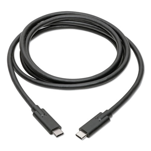 Usb 3.1 Gen 1 (5 Gbps) Cable, Usb Type-c (usb-c) To Usb Type-c (m-m), 5a, 6 Ft