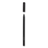 Ballpoint Pen, Stick, Medium 1 Mm, Black Ink, Black Barrel, 60-pack