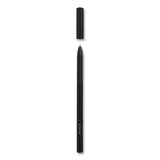 Gripped Stick Ballpoint Pen, Stick, Medium 1 Mm, Black Ink, Black Barrel, 60-pack