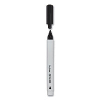 Dry Erase Marker, Pen-style, Fine Bullet Tip, Black, Dozen