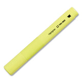 Pen Style Chisel Tip Highlighter, Yellow Ink, Chisel Tip, Yellow Barrel, 36-pack