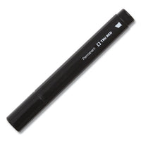 Permanent Marker, Tank-style, Medium Chisel Tip, Black, 36-pack