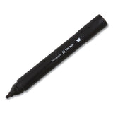 Permanent Marker, Tank-style, Medium Chisel Tip, Black, 36-pack