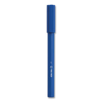 Quick Dry Gel Pen, Stick, Medium 0.7 Mm, Blue Ink, Blue Barrel, Dozen