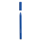 Quick Dry Gel Pen, Stick, Medium 0.7 Mm, Blue Ink, Blue Barrel, 5-pack