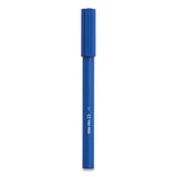 Quick Dry Gel Pen, Stick, Medium 0.7 Mm, Blue Ink, Blue Barrel, 5-pack