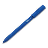 Quick Dry Gel Pen, Stick, Medium 0.7 Mm, Blue Ink, Blue Barrel, 5-pack