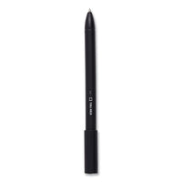 Quick Dry Gel Pen, Stick, Fine 0.5 Mm, Black Ink, Black Barrel, Dozen