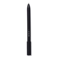 Quick Dry Gel Pen, Stick, Fine 0.5 Mm, Black Ink, Black Barrel, 5-pack