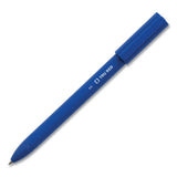 Quick Dry Gel Pen, Stick, Fine 0.5 Mm, Blue Ink, Blue Barrel, 5-pack