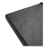 Flexible-cover Business Journal, Dot Rule, Black Cover, 8 X 5.5, 128 Sheets