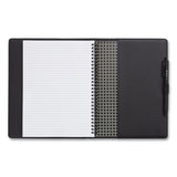 Soft-cover Notebook Folio Set, Narrow Rule, Black Cover, 9.5 X 6.5, 80 Sheets