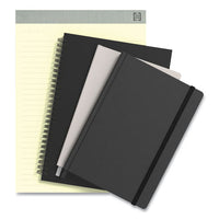 Hardcover Business Journal, Narrow Rule, Purple Cover, 8 X 5.5, 96 Sheets