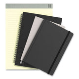 Hardcover Business Journal, Narrow Rule, Purple Cover, 8 X 5.5, 96 Sheets