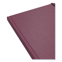 Hardcover Business Journal, Narrow Rule, Purple Cover, 10 X 8, 96 Sheets