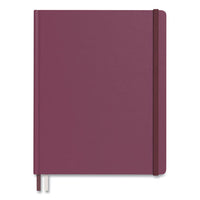 Hardcover Business Journal, Narrow Rule, Purple Cover, 10 X 8, 96 Sheets