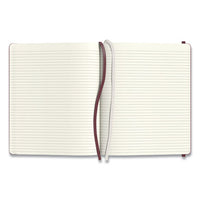 Hardcover Business Journal, Narrow Rule, Purple Cover, 10 X 8, 96 Sheets