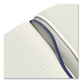 Hardcover Business Journal, Narrow Rule, Blue Cover, 8 X 5.5, 96 Sheets