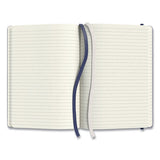 Hardcover Business Journal, Narrow Rule, Blue Cover, 8 X 5.5, 96 Sheets