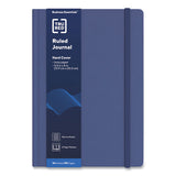 Hardcover Business Journal, Narrow Rule, Blue Cover, 8 X 5.5, 96 Sheets