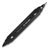 Permanent Marker, Pen-style Twin-tip, Extra-fine-fine Bullet-needle Tips, Black, 4-pack