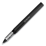 Roller Ball Pen, Stick, Fine 0.5 Mm, Black Ink, Black Barrel, Dozen