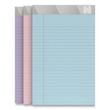 Notepads, Narrow Rule, Pastel Sheets, 5 X 8, 50 Sheets, 6-pack